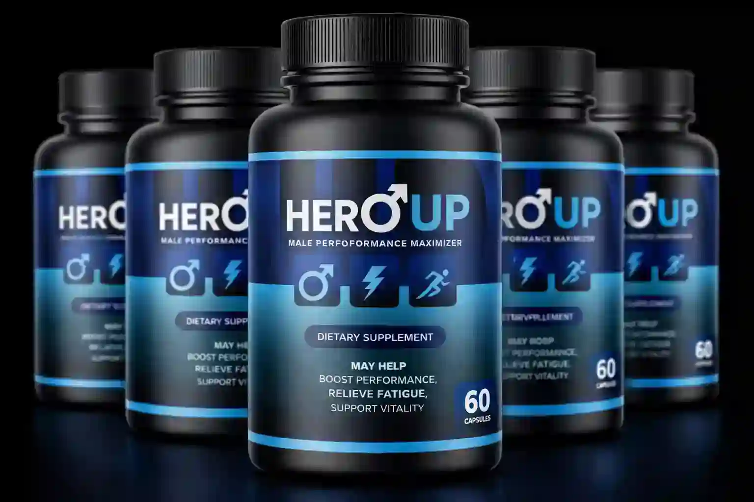 HeroUP Discounted Male Performance & Vitality Supplement