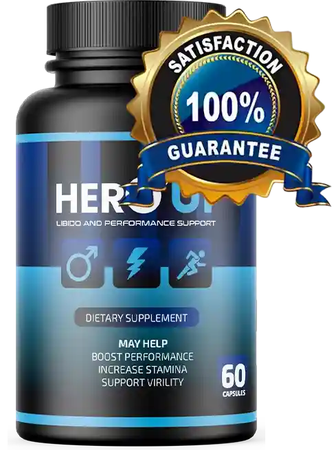 HeroUP – Male Vitality & Performance Support Supplement